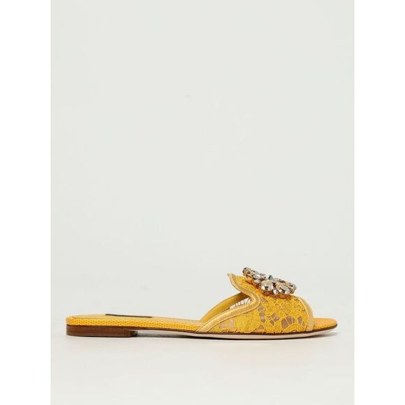 Dolce & Gabbana Flat Sandals Woman Pink